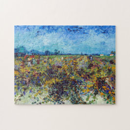 Vincent van Gogh - Grönt Vineyard Pussel
