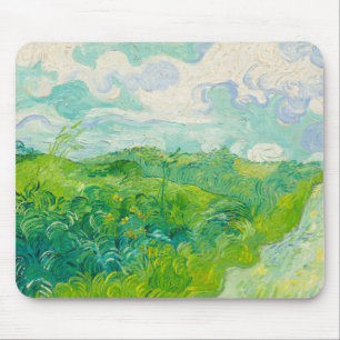 Vincent Van Gogh-Grönt Wheat Fält Art Måling Musmatta