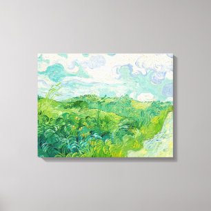 Vincent van Gogh - Grönt Wheat Fält, Auvers Canvastryck