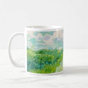 Vincent van Gogh - Grönt Wheat Fält, Auvers Kaffemugg