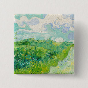 Vincent van Gogh - Grönt Wheat Fält, Auvers Knapp