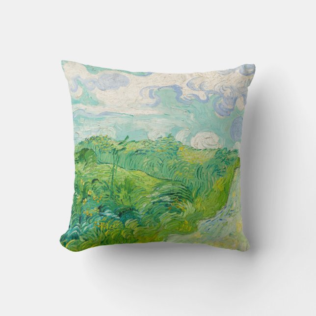 Vincent van Gogh - Grönt Wheat Fält, Auvers Kudde (Framsida)