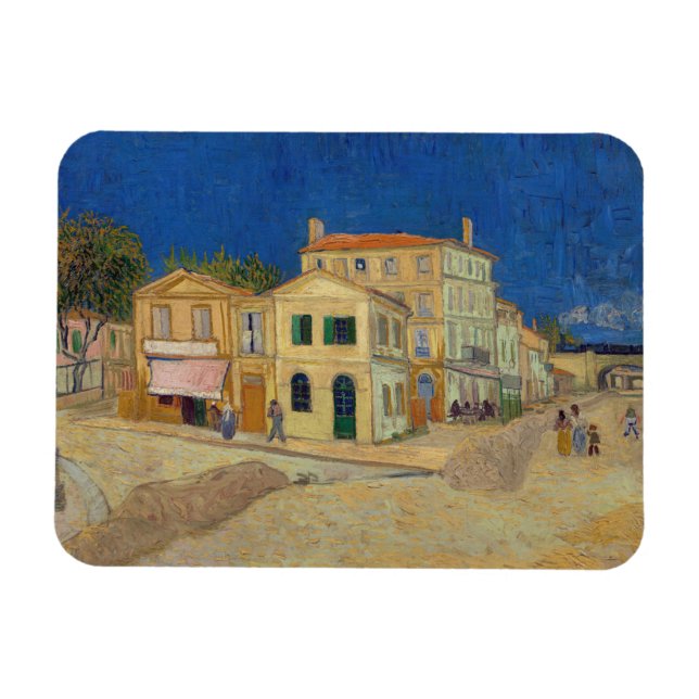 Vincent van Gogh - Gulten House / The Street Magnet (Horisontell)