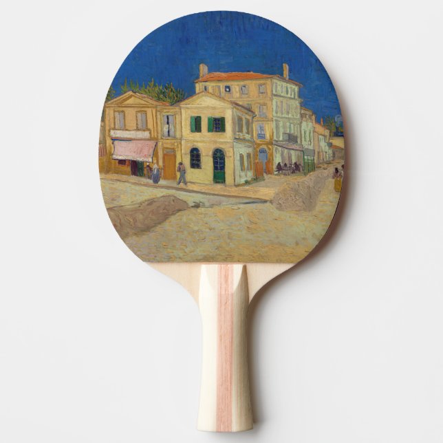 Vincent van Gogh - Gulten House / The Street Pingisracket (Framsidan)