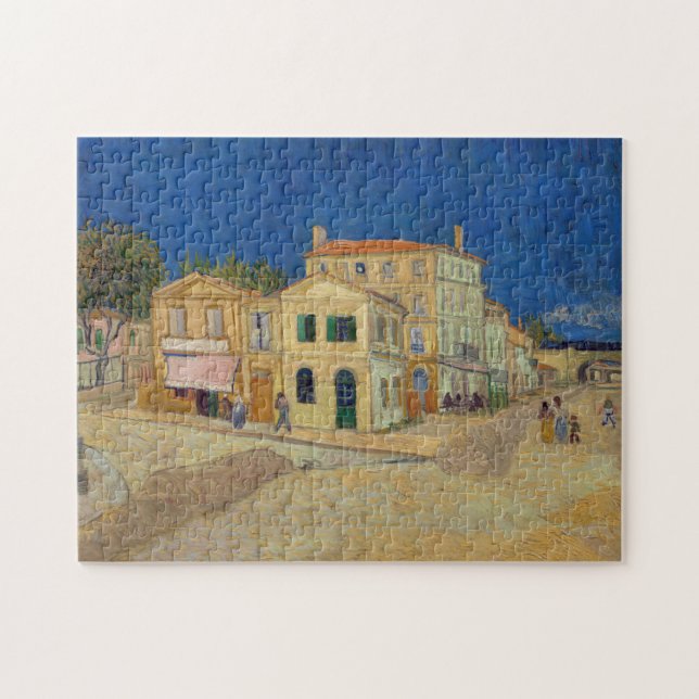 Vincent van Gogh - Gulten House / The Street Pussel (Horisontell)