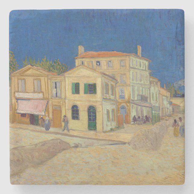 Vincent van Gogh - Gulten House / The Street Stenunderlägg (Framsidan)