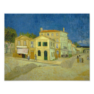 Vincent van Gogh - Gulten ("The Street") Fototryck