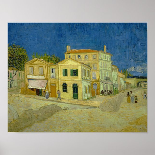 Vincent van Gogh - Gulten ("The Street") Poster (Framsidan)