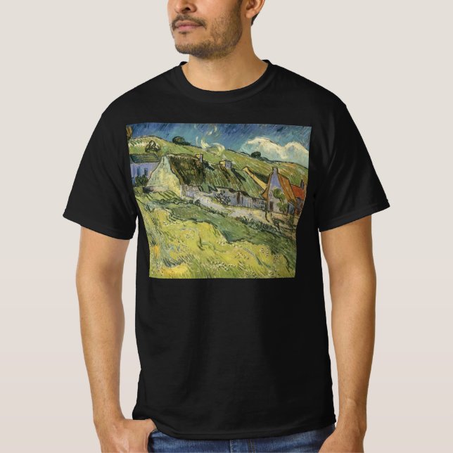 Vincent van Gogh - Halmtäckta stugor Tröja (Framsida)