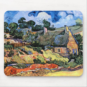 Vincent Van Gogh - Halmtäckta stugor vid Cordevill Musmatta