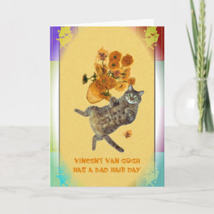 Vincent Van Gogh har en dåligahårdag Kort
