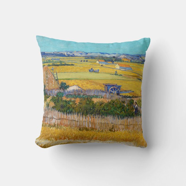 Vincent van Gogh - Harvest at La Crau Kudde (Framsida)