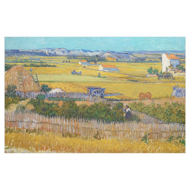 Vincent van Gogh - Harvest at La Crau Tyg (Yard)