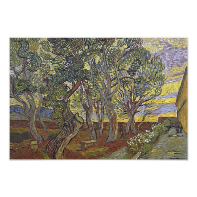 Vincent van Gogh - Harvest (för Emile Bernard) Fototryck (Framsidan)