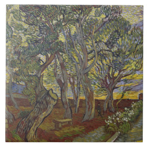 Vincent van Gogh - Harvest (för Emile Bernard) Kakelplatta