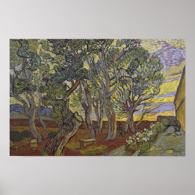 Vincent van Gogh - Harvest (för Emile Bernard) Poster (Framsidan)