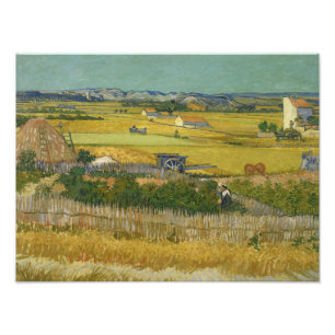 Vincent van Gogh - Harvest Fototryck