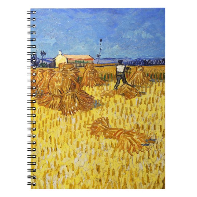 Vincent van Gogh - Harvest in Provence Anteckningsbok (Framsidan)