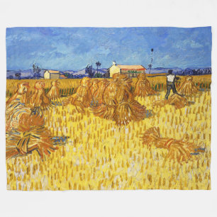 Vincent van Gogh - Harvest in Provence Fleecefilt