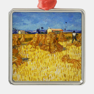 Vincent van Gogh - Harvest in Provence Julgransprydnad Metall