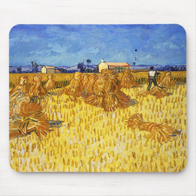 Vincent van Gogh - Harvest in Provence Musmatta (Framsidan)