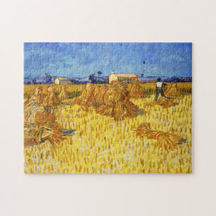Vincent van Gogh - Harvest in Provence Pussel