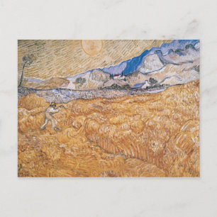 Vincent van Gogh Harvester Vykort