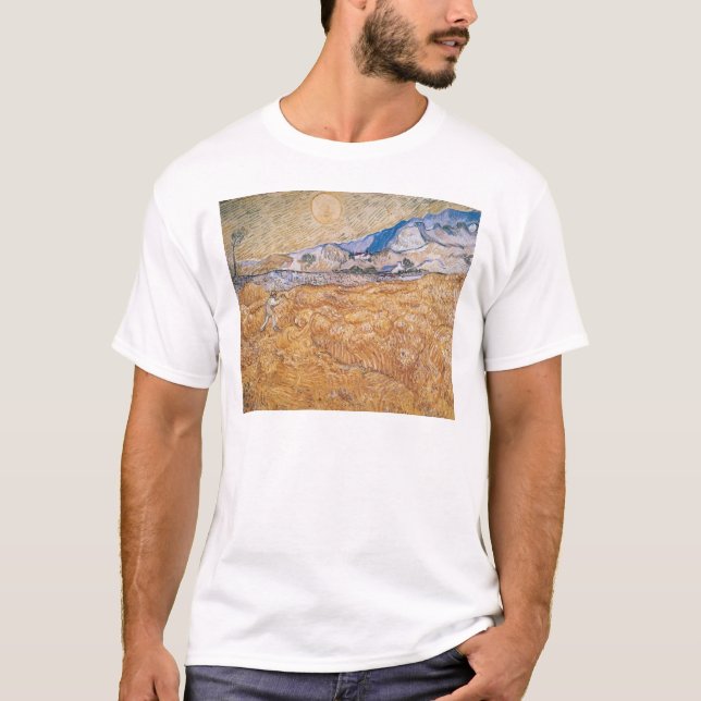 Vincent Van Gogh | harvesteren T Shirt (Framsida)
