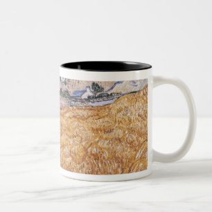 Vincent Van Gogh harvesteren Två-Tonad Mugg