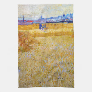 Vincent van Gogh - Harvesters Kökshandduk