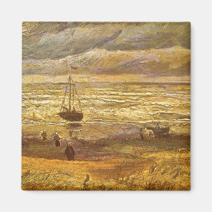 Vincent van Gogh - Havet i Scheveningen Magnet