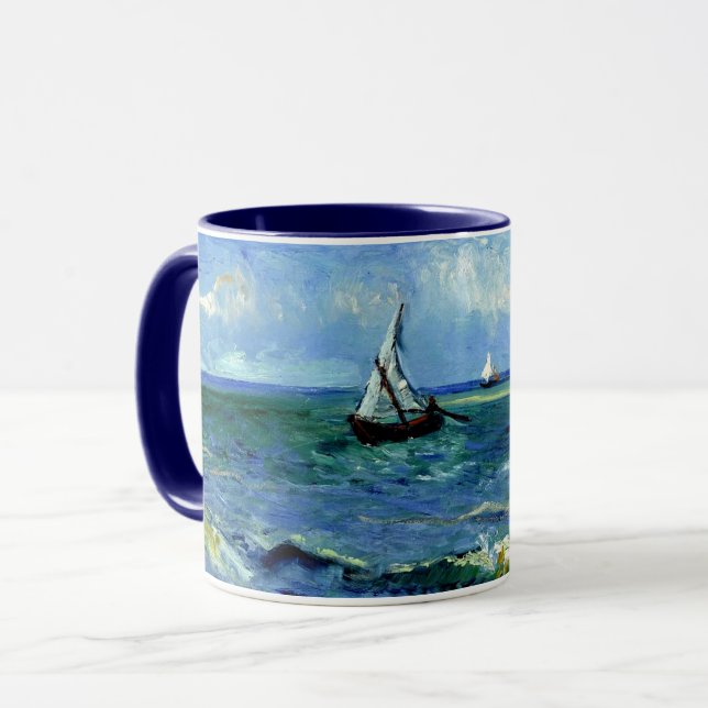 Vincent van Gogh - Havsutsikt Mugg (Framsida vänster)