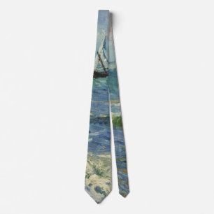 Vincent van Gogh - Havsutsikt nära Saintes Maries Slips