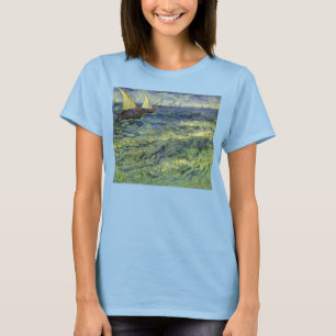 Vincent van Gogh - Havsutsikt vid Saintes Maries Tee