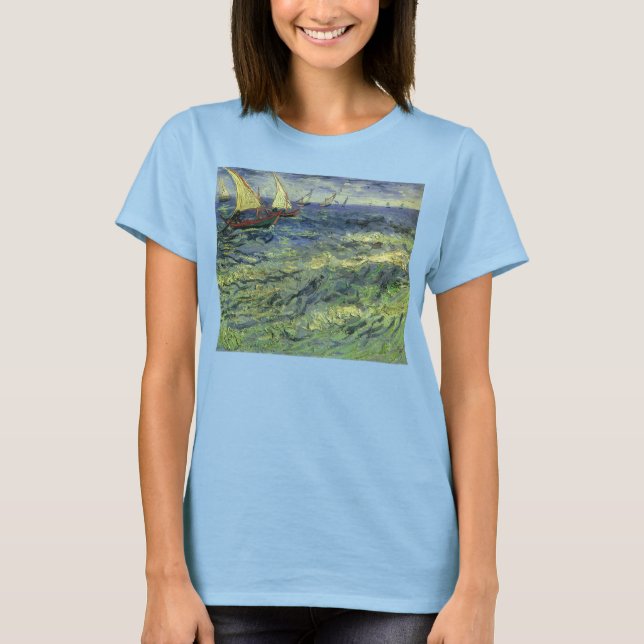 Vincent van Gogh - Havsutsikt vid Saintes Maries Tee (Framsida)
