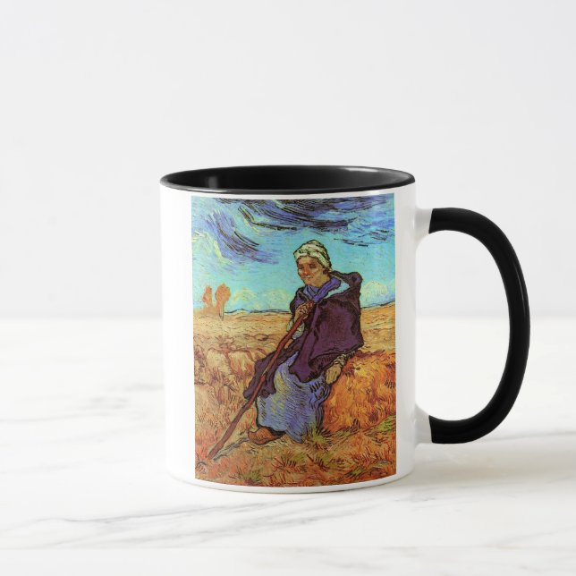 Vincent Van Gogh - Herden (efter Millet) Mugg (Höger)