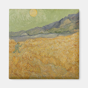 Vincent van Gogh Hjulfält med rabatt, 1889 Magnet