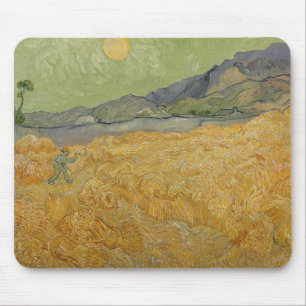 Vincent van Gogh Hjulfält med rabatt, 1889 Musmatta