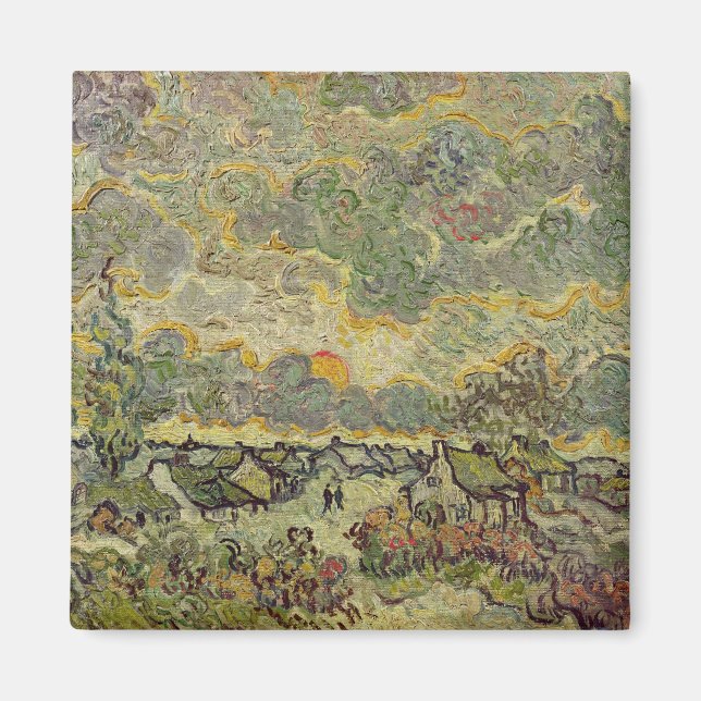Vincent van Gogh | Höstlandskap, 1890 Magnet (Framsidan)