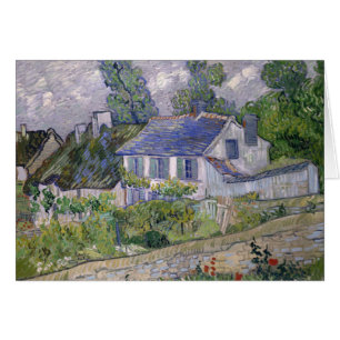 Vincent van Gogh - Houses at Auvers Hälsningskort