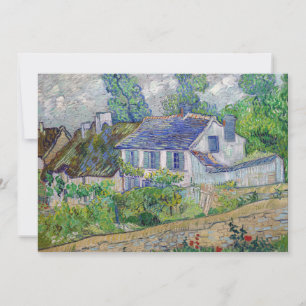 Vincent van Gogh - Houses at Auvers Inbjudningar
