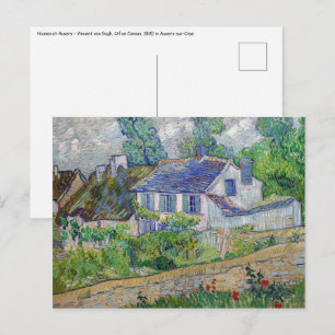 Vincent van Gogh - Houses at Auvers Vykort