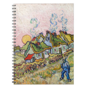 Vincent van Gogh - Houses och Figur Anteckningsbok