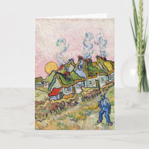 Vincent van Gogh - Houses och Figur Kort