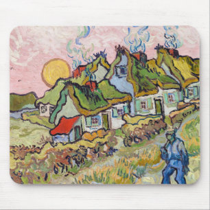 Vincent van Gogh - Houses och Figur Musmatta