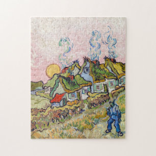 Vincent van Gogh - Houses och Figur Pussel