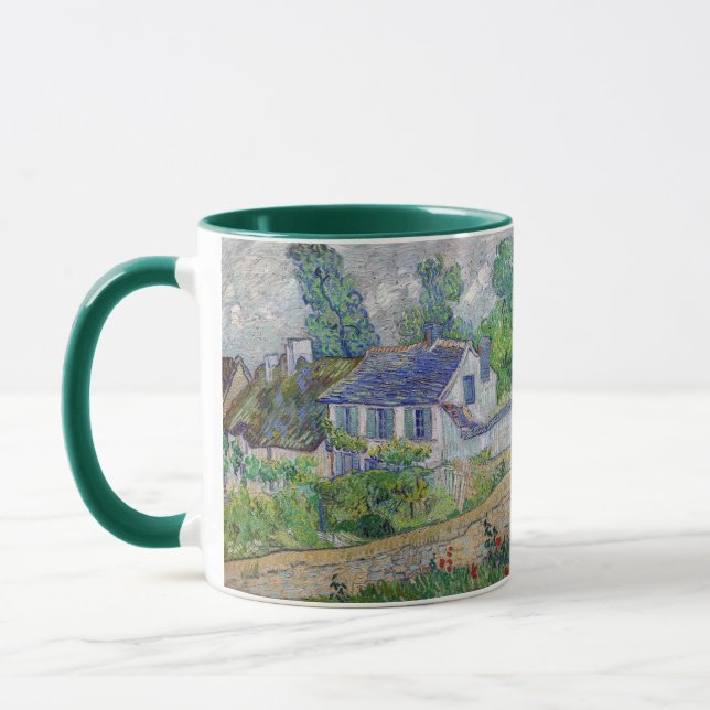Vincent van Gogh - Hus vid Auvers Mugg (Vänster)