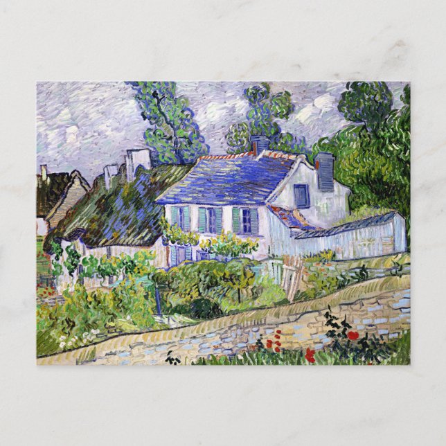 Vincent van Gogh, Hus vid Auvers, Vykort (Framsida)