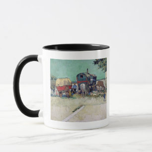 Vincent Van Gogh husvagnarna, zigensk Encampment Mugg