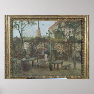 Vincent van Gogh   Hyresträdgårdar i Montmartre Poster
